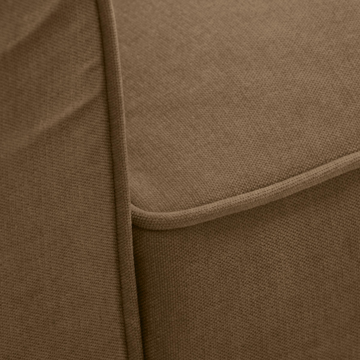 3-SITZER-SOFA  in Chenille Goldbraun  - Goldbraun/Schwarz, KONVENTIONELL, Kunststoff/Textil (226/88/86cm) - Carryhome