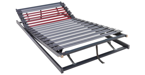 LATTENROST 80/200 cm  - Schieferfarben/Anthrazit, Basics, Holz/Kunststoff (80/200cm) - Dieter Knoll