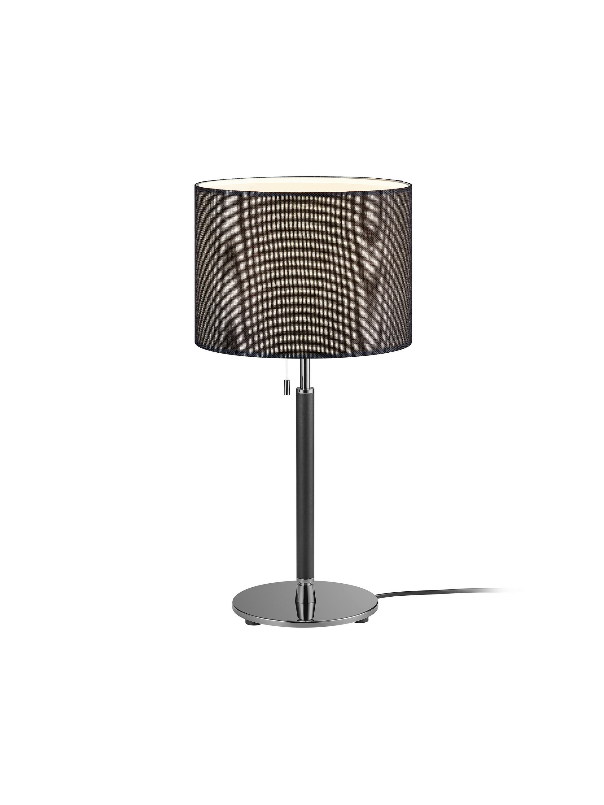 TISCHLEUCHTE OPPO 25,5 / 18/52.5 cm   - Chromfarben, KONVENTIONELL, Metall (25,5 / 18/52.5cm) - Helestra