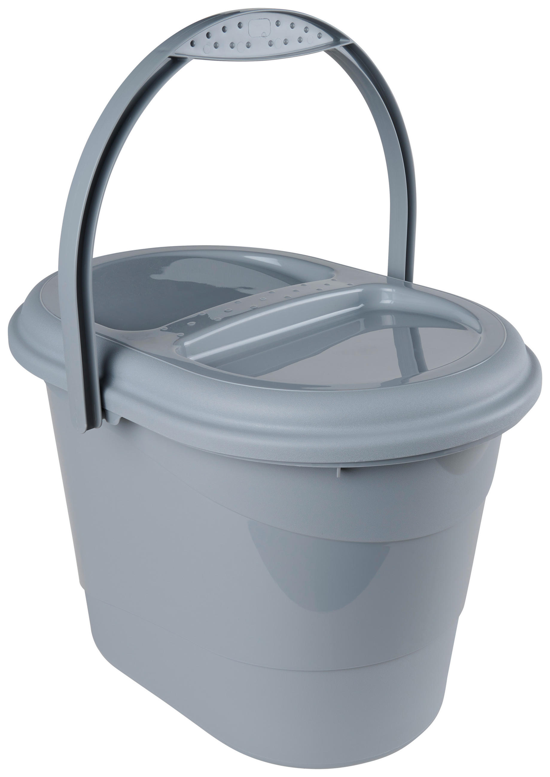 WINDELEIMER Nordic Grey  - Grau, Basics, Kunststoff (37/29,5/27,5cm) - My Baby Lou