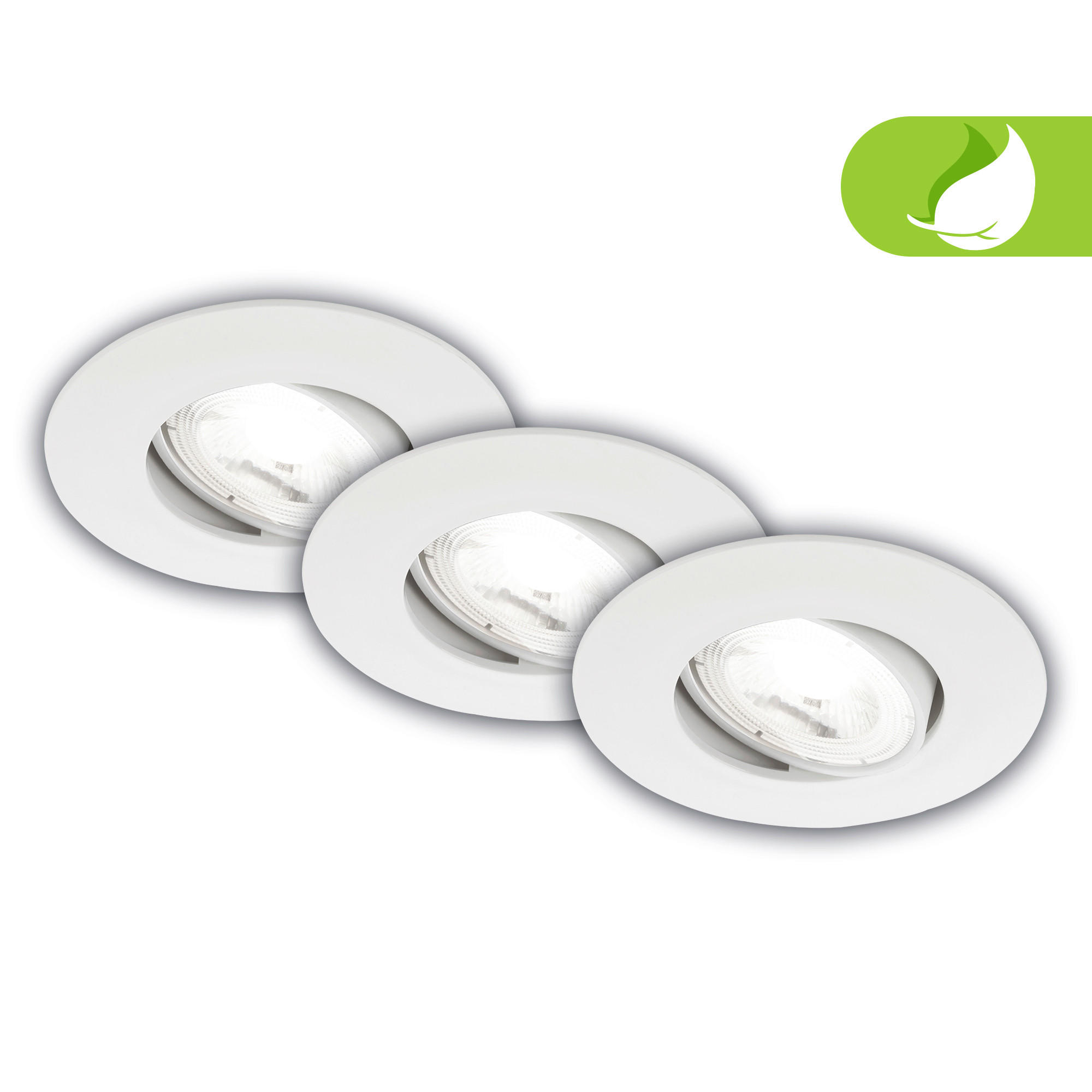 LED REFLEKTOR STROPNI  - bijela, Basics, plastika (9/2,4cm)