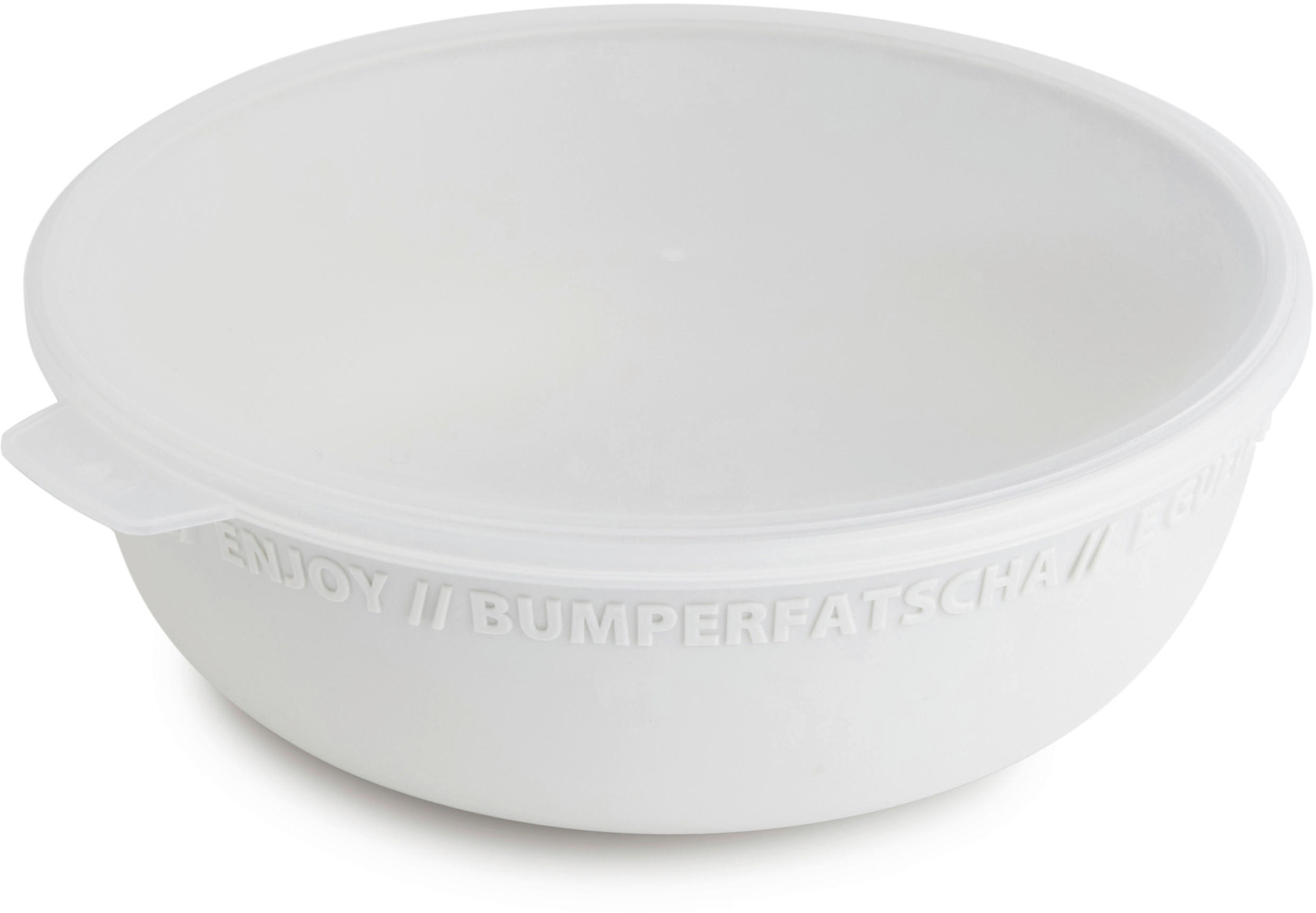 SCHÜSSEL TRESA 350 ml  - Weiss/Transparent, Basics, Kunststoff (14,2/13,2/5,5cm) - Rotho