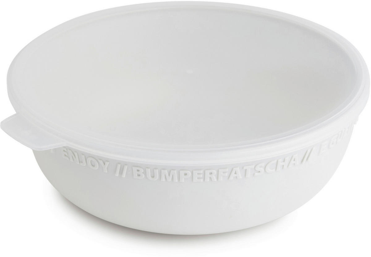 SCHÜSSEL TRESA 350 ml  - Weiss/Transparent, Basics, Kunststoff (14,2/13,2/5,5cm) - Rotho