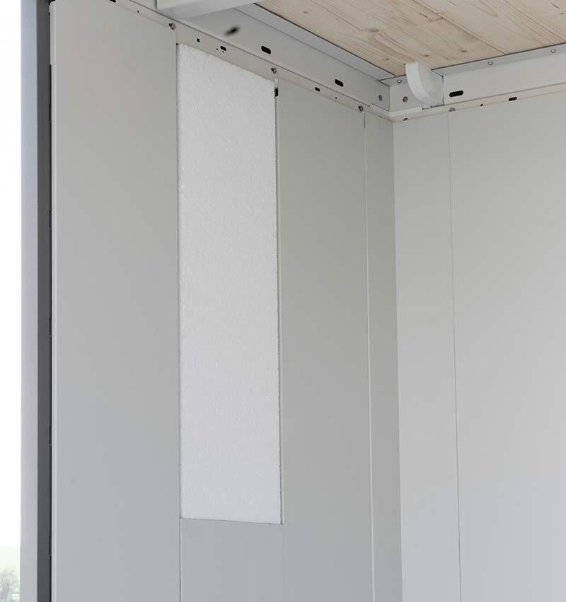 ISOLIERUNG 25,5/200/4 cm  - Weiß, Design, Kunststoff (25,5/200/4cm) - Biohort