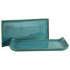 SERVERINGSBRICKA SET 16,5/33 cm  - turkos, Trend, keramik (16,5/33cm) - Creatable