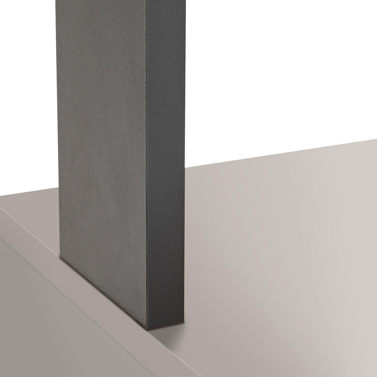 REGAL Anthrazit, Kaschmir  - Kaschmir/Anthrazit, Basics, Holzwerkstoff (35/161/30cm) - Xora