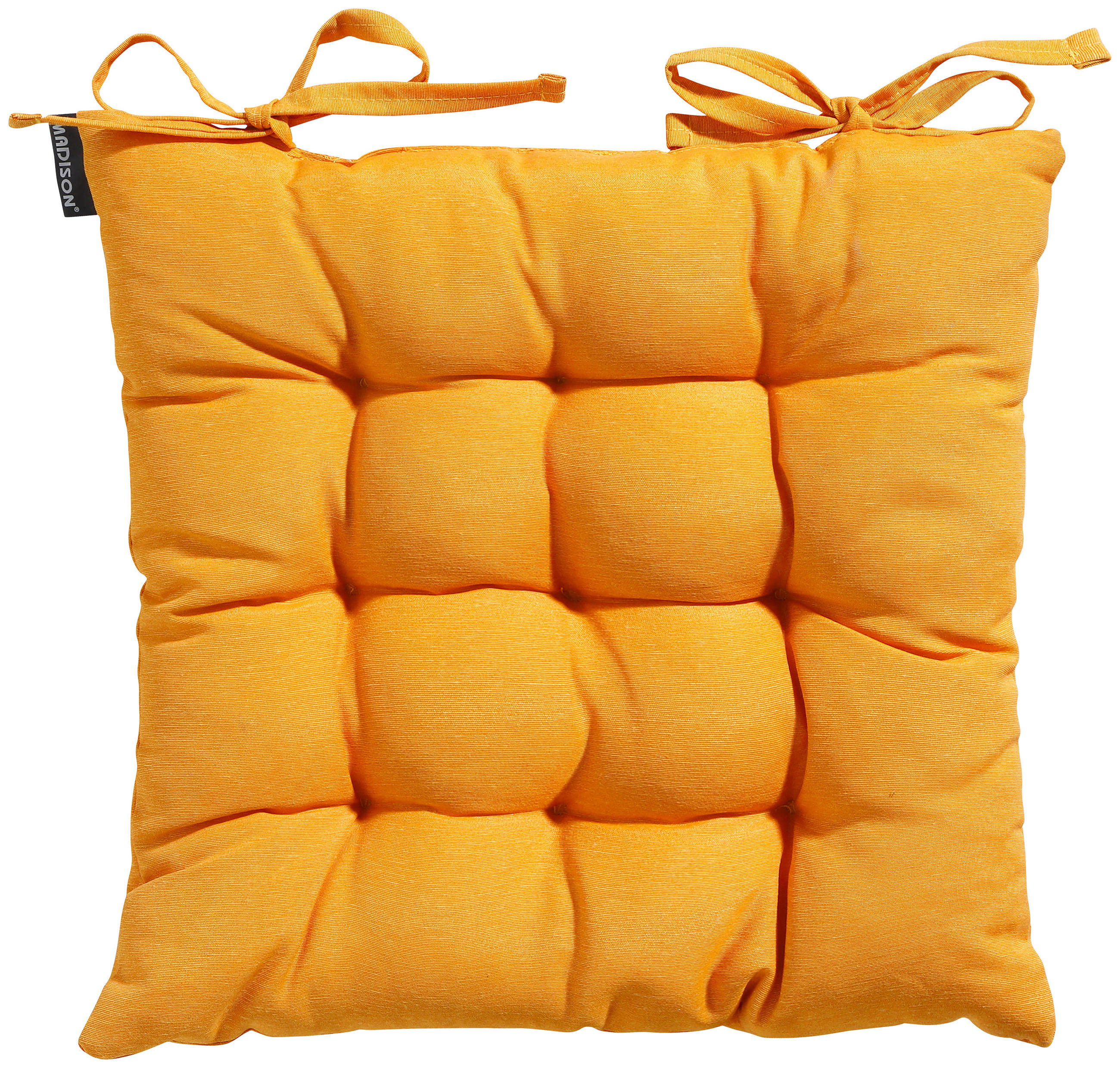 SITZKISSEN 46/46/6 cm    - Gelb, Basics, Textil (46/46/6cm)