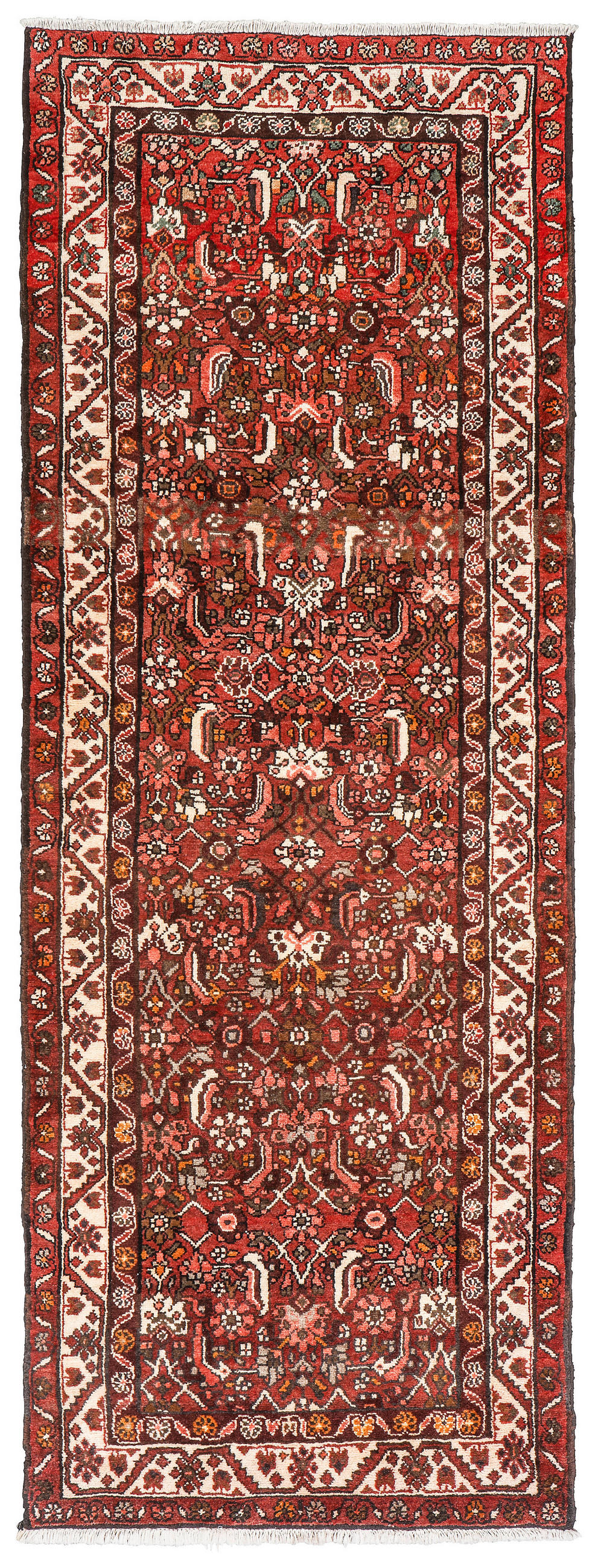 ORIENTALSKA PREPROGA HAMEDAN  Hamedan     110/300 cm     rdeča  - rdeča, Konvencionalno, tekstil (110/300cm) - Cazaris