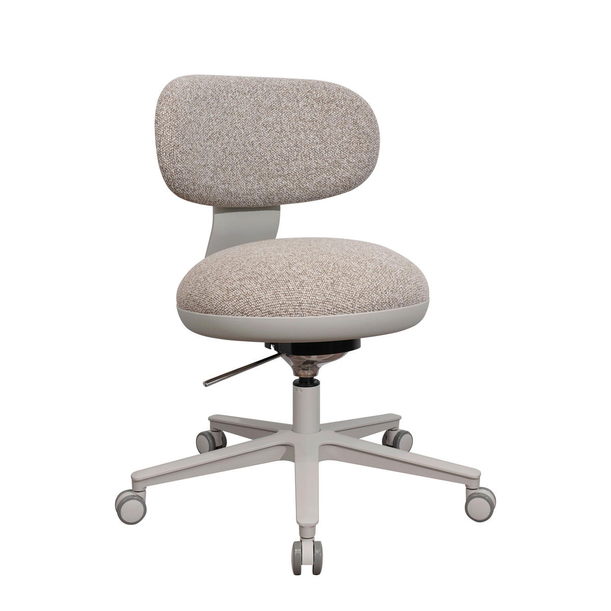 DREHSTUHL  in Flachgewebe Grau  - Grau, MODERN, Kunststoff/Textil (48/85/55cm) - MID.YOU