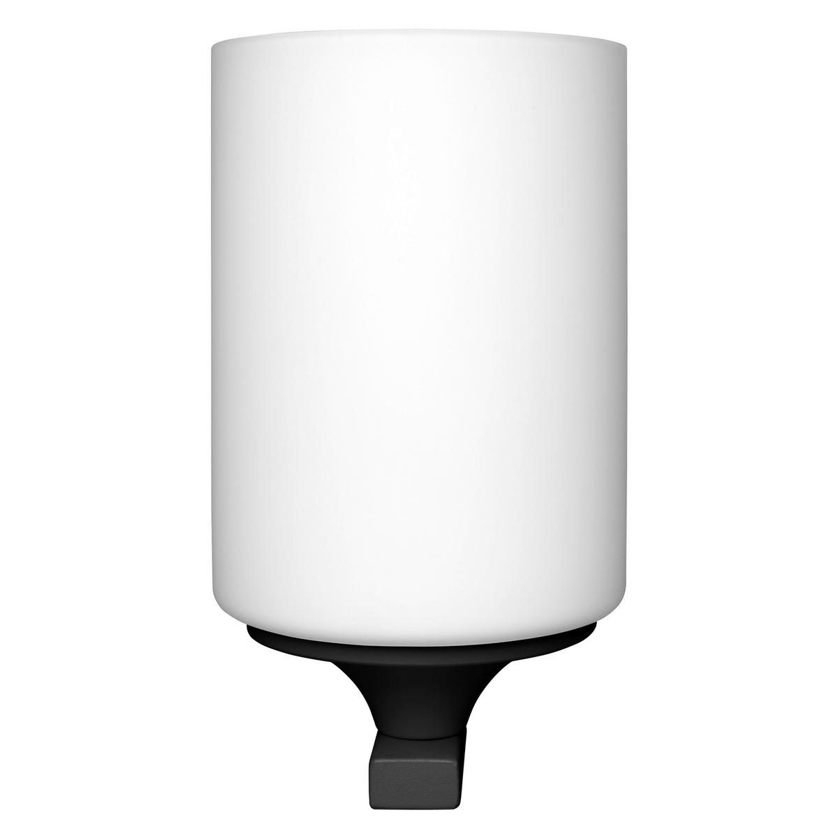 AUßENLEUCHTE 21/11,8/21,2 cm   - Schwarz, Basics, Glas/Metall (21/11,8/21,2cm) - Osram