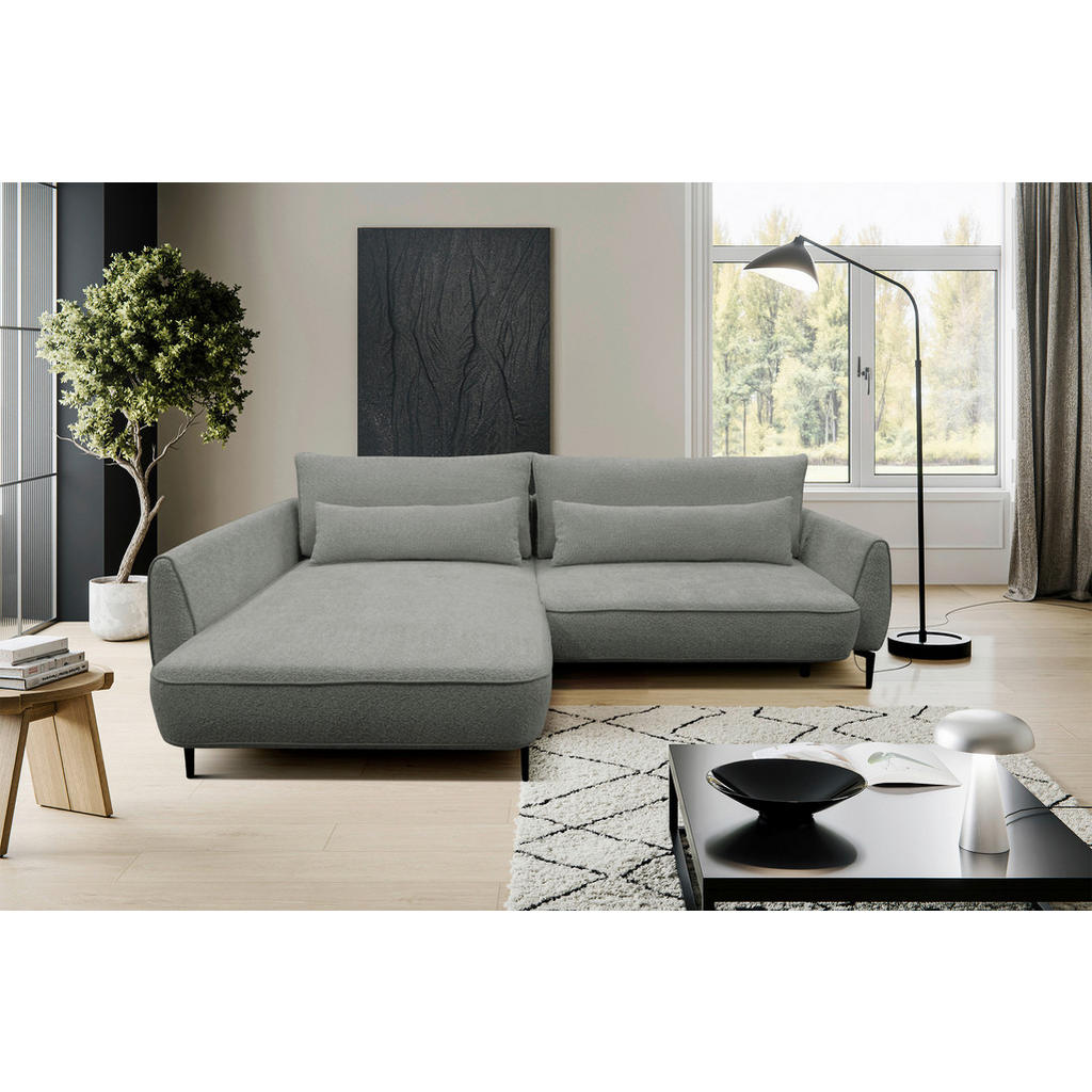 MID.YOU ROHOVÁ SEDAČKA, textil, sivá