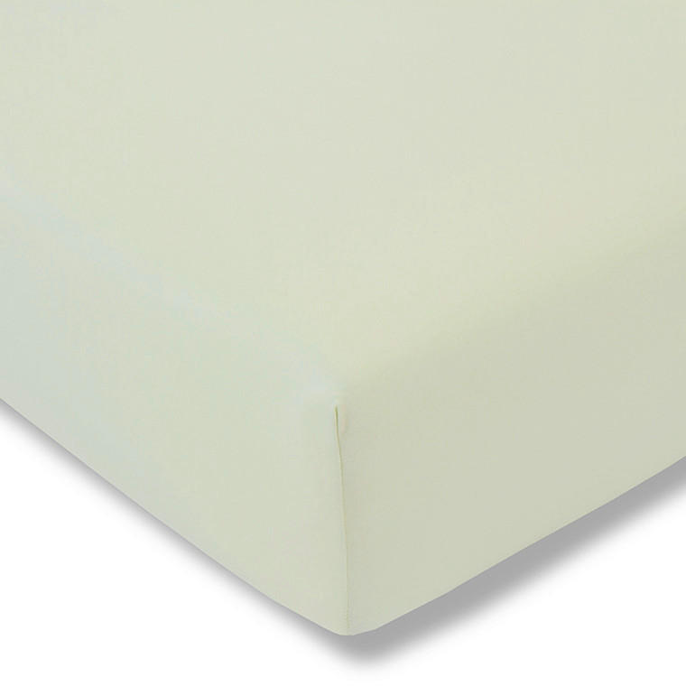 SPANNBETTTUCH Exquisit Single-Jersey 100/200 cm  - Pastellgrün, Basics, Textil (100/200cm) - Estella