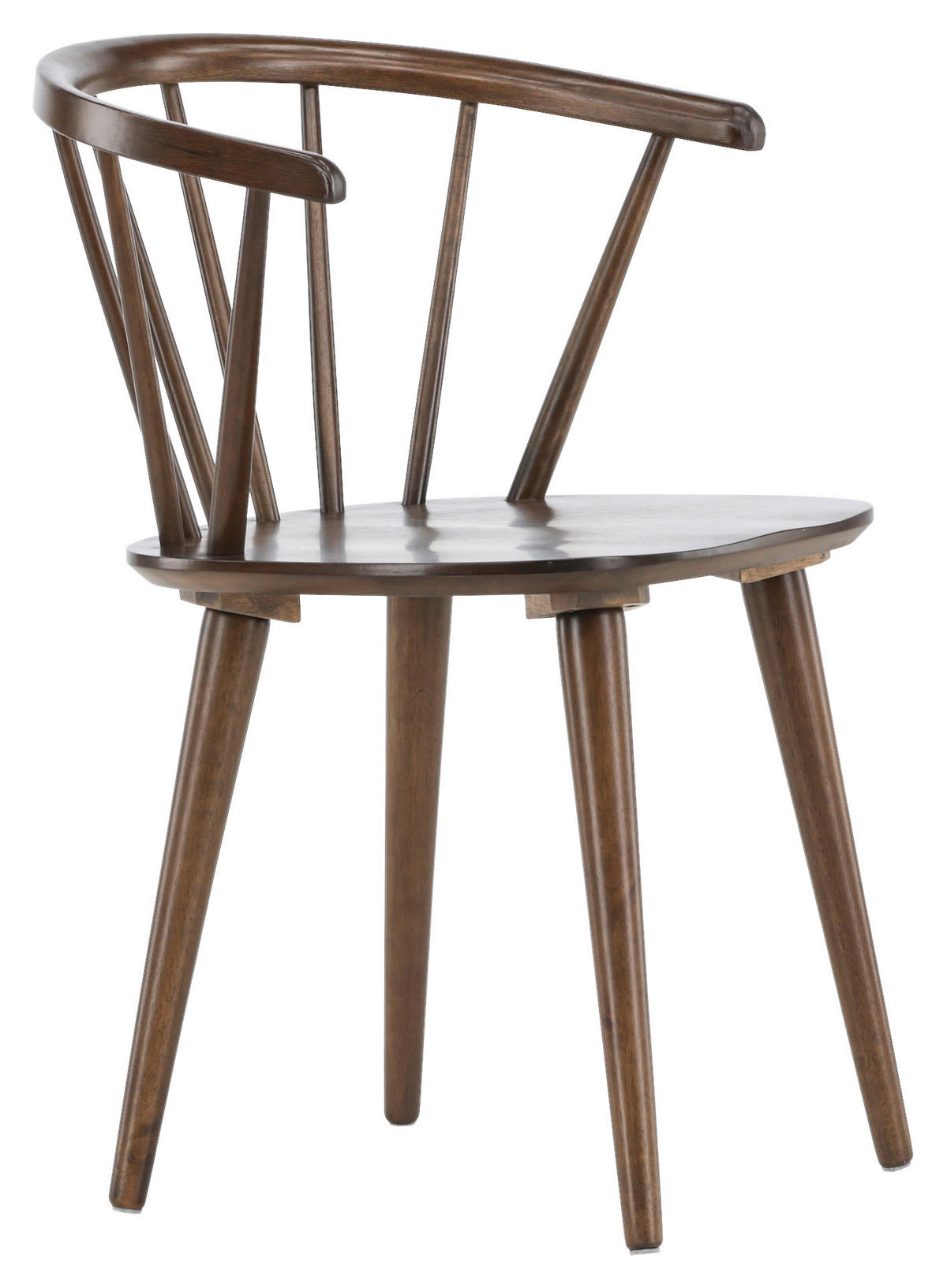 STUHL-SET 2 Stück  in Holz  - Mokka, Design, Holz (55/75/53cm) - Livetastic