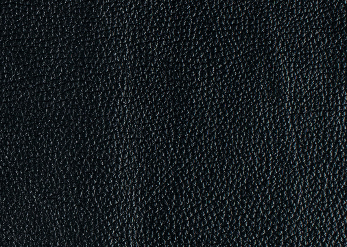 RELAXSESSEL in Leder Schwarz  - Schwarz, Design, Leder/Metall (74/105/82cm) - Welnova