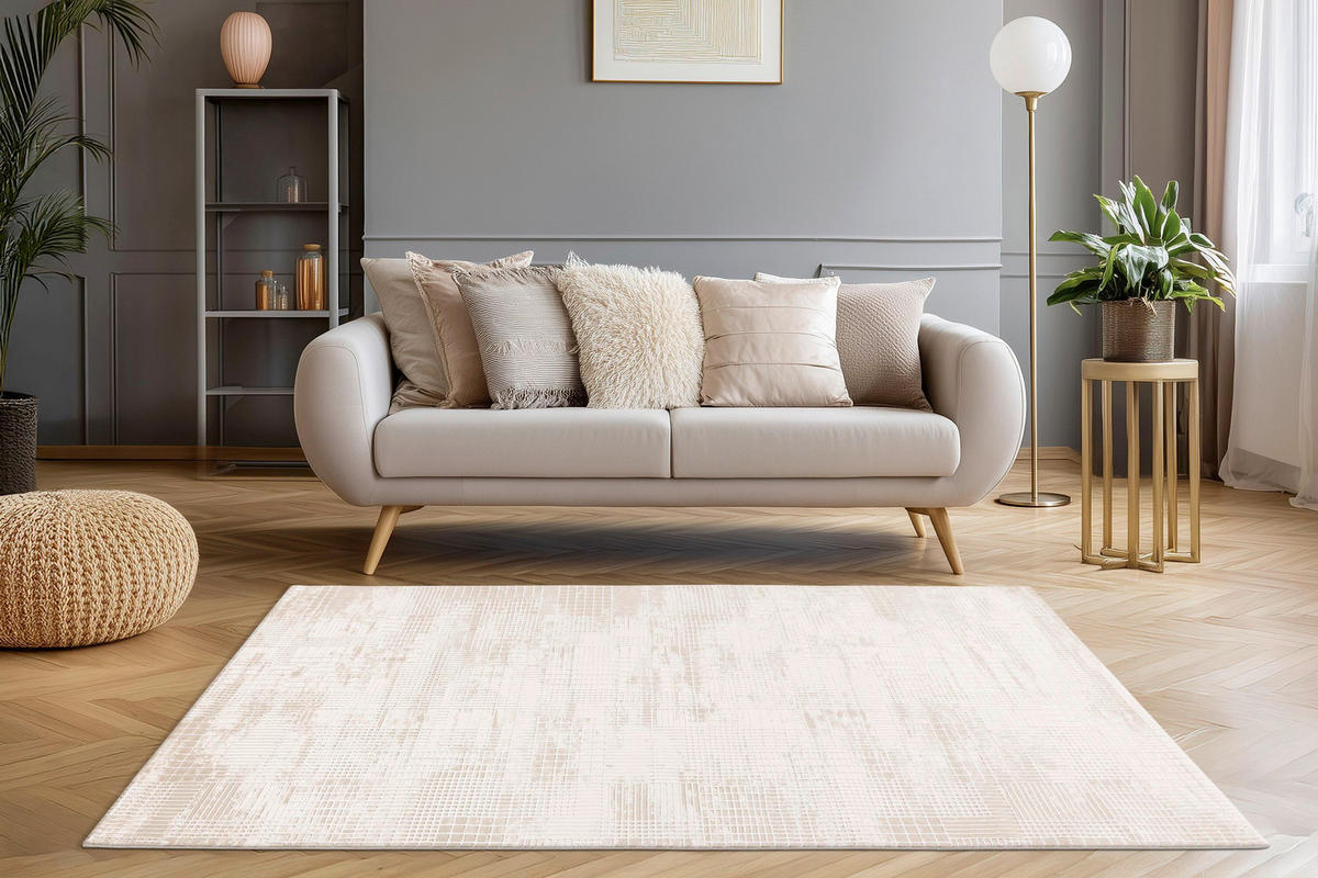 WEBTEPPICH 80/150 cm Batucci Beige  - Beige, Design, Textil (80/150cm) - Batucci