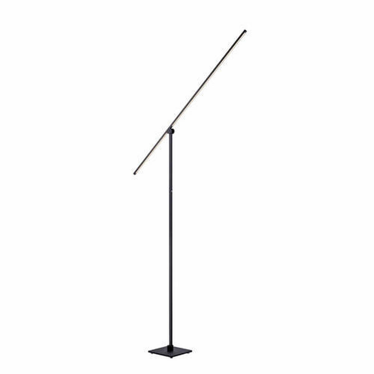 LED SVJETILJKA PODNA PURE-GRAFO  - crna, Lifestyle, metal/plastika (25/20,2/178cm)