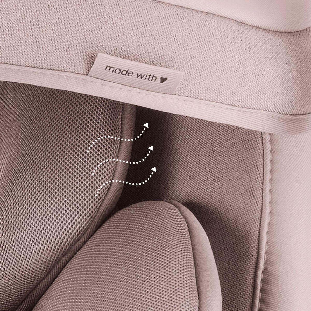 BABYSCHALE Baby-Safe Pro Dusty Rose   - Altrosa, Basics, Kunststoff/Textil (44/62,5/65,5cm) - Britax Römer