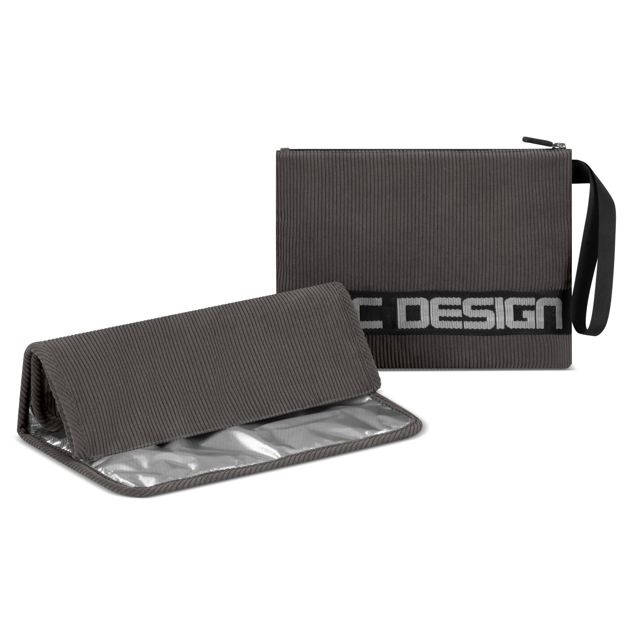 WICKELTASCHE Organizer Classic  - Dunkelgrau, Basics, Textil (4,5/30/21cm) - ABC Design