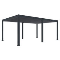 PERGOLA 600/255/400 cm   - Anthrazit, Basics, Metall (600/255/400cm) - Gardenson