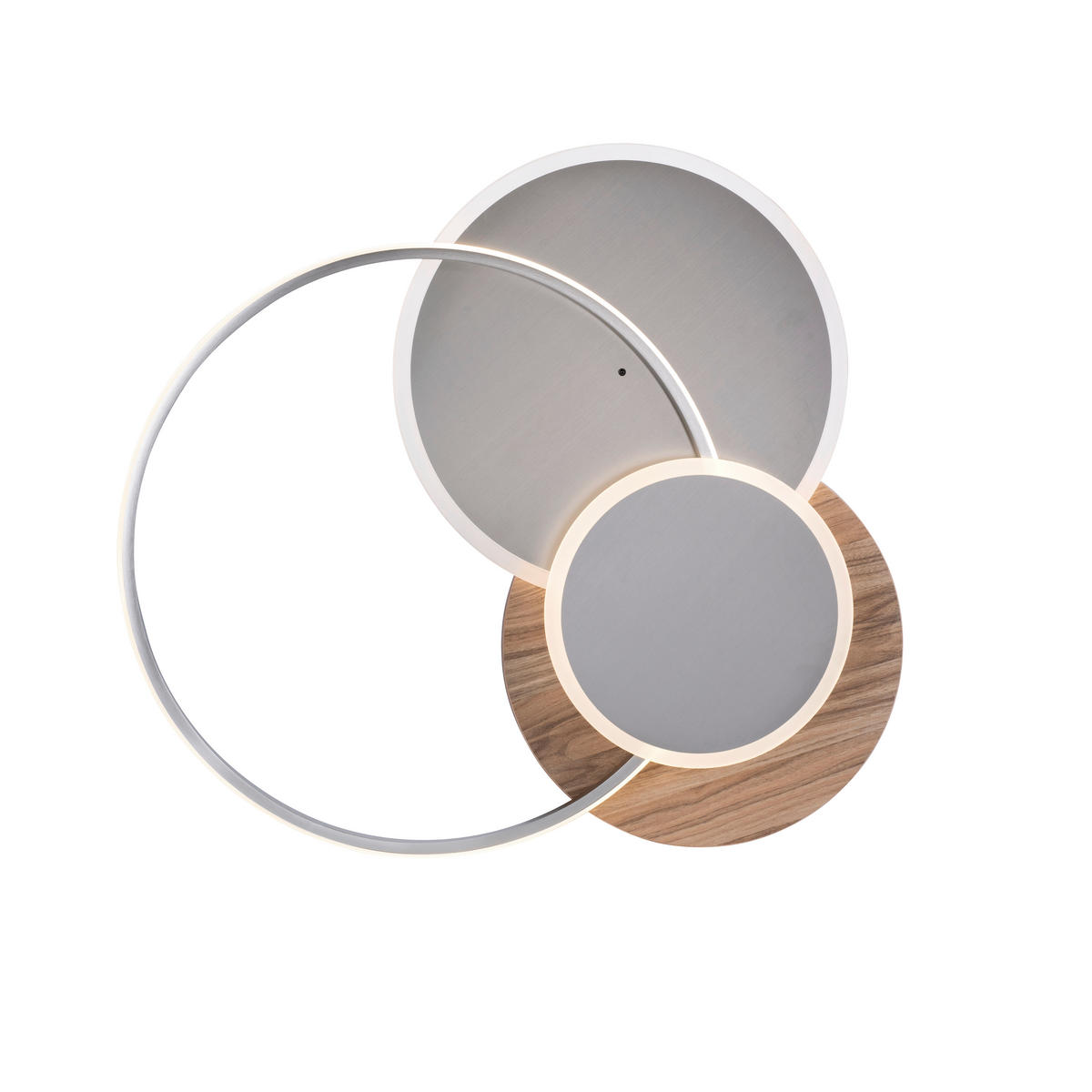 LED-DECKENLEUCHTE Palma 65/62,5/7 cm   - Design, Kunststoff/Metall (65/62,5/7cm) - Paul Neuhaus