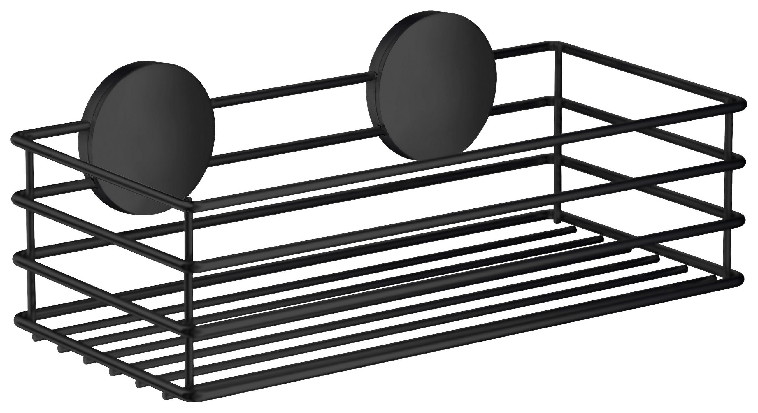 KORPA ZA TUŠ KABINU metal - crna, Osnovno, metal (25/5/12cm)