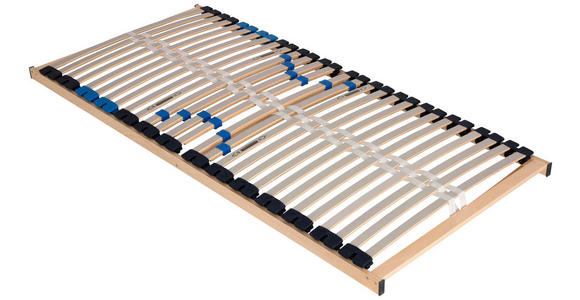 LATTENROST - Birkefarben/Hellgrau, Basics, Holz (90/200cm) - Sleeptex