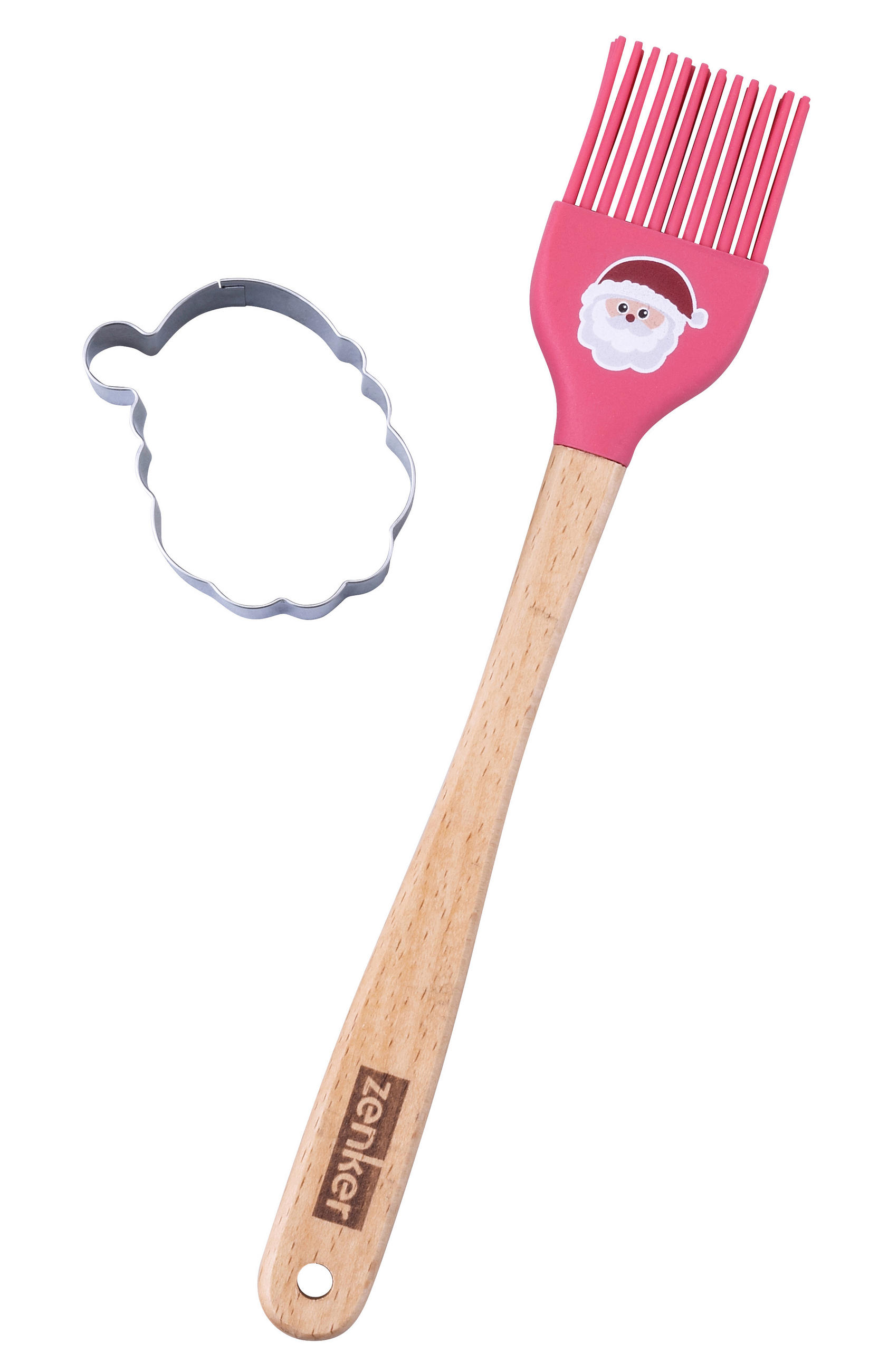 MAŠLOVAČKA - světle hnědá, Basics, dřevo/plast (32cm)