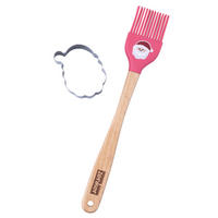 MAŠLOVAČKA - světle hnědá, Basics, dřevo/plast (32cm)
