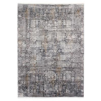 LÄUFER 80/250 cm Sinfonia  - Goldfarben/Grau, Design, Textil (80/250cm) - Musterring