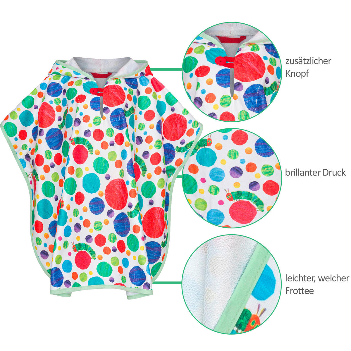 KAPUZENBADETUCH    - Multicolor, Basics, Textil (70/55cm)