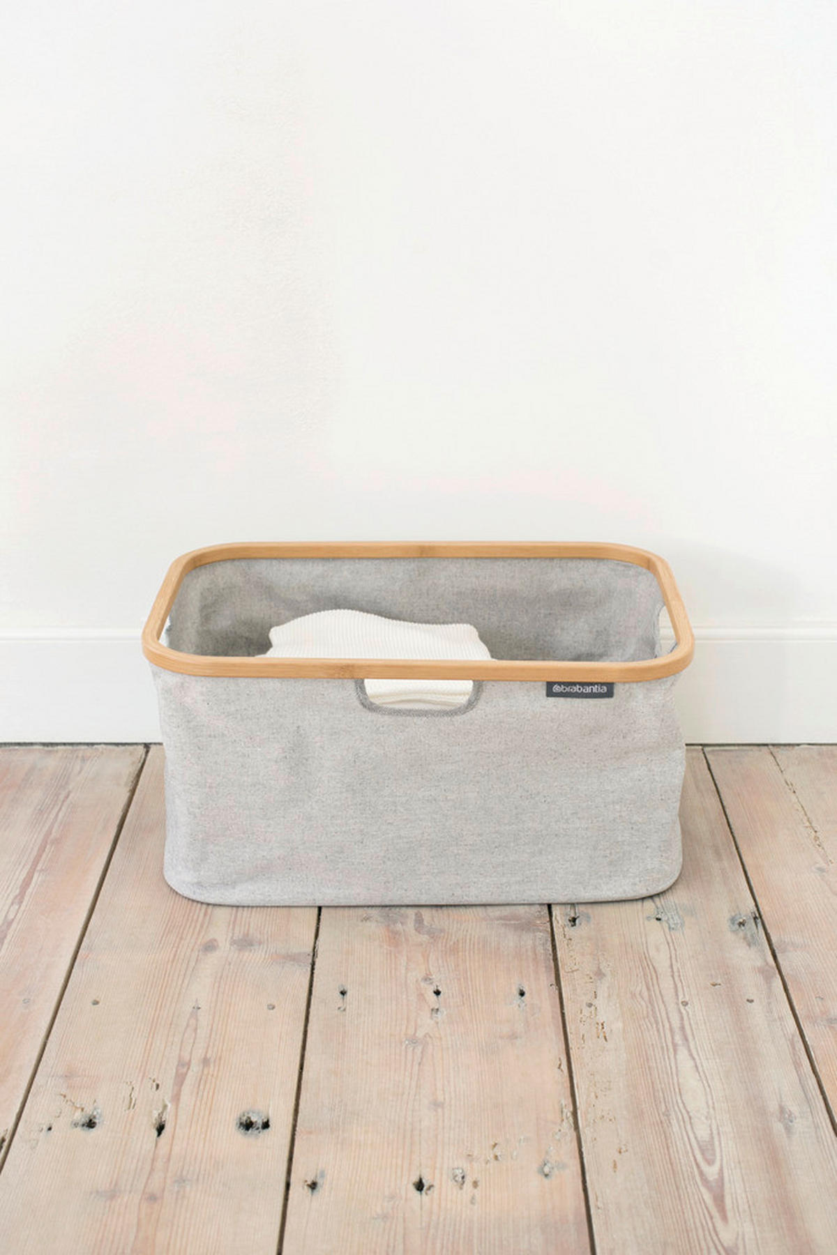 KÔŠ NA BIELIZEŇ - sivá, Design, textil (36/54/26,5cm) - Brabantia