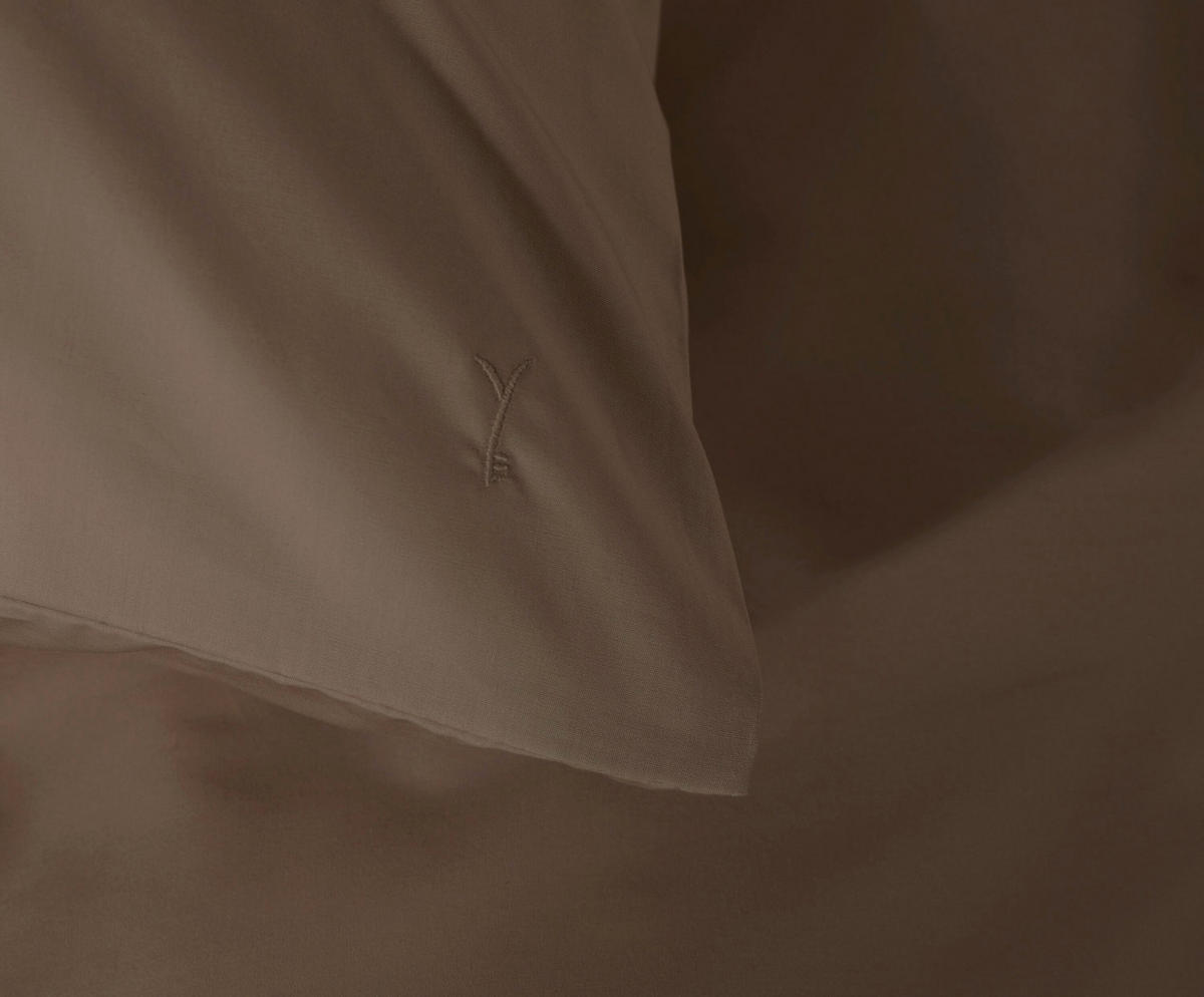 BETTWÄSCHE Suite-Mumbai Perkal 155/220 cm  - Taupe, Basics, Textil (155/220cm)