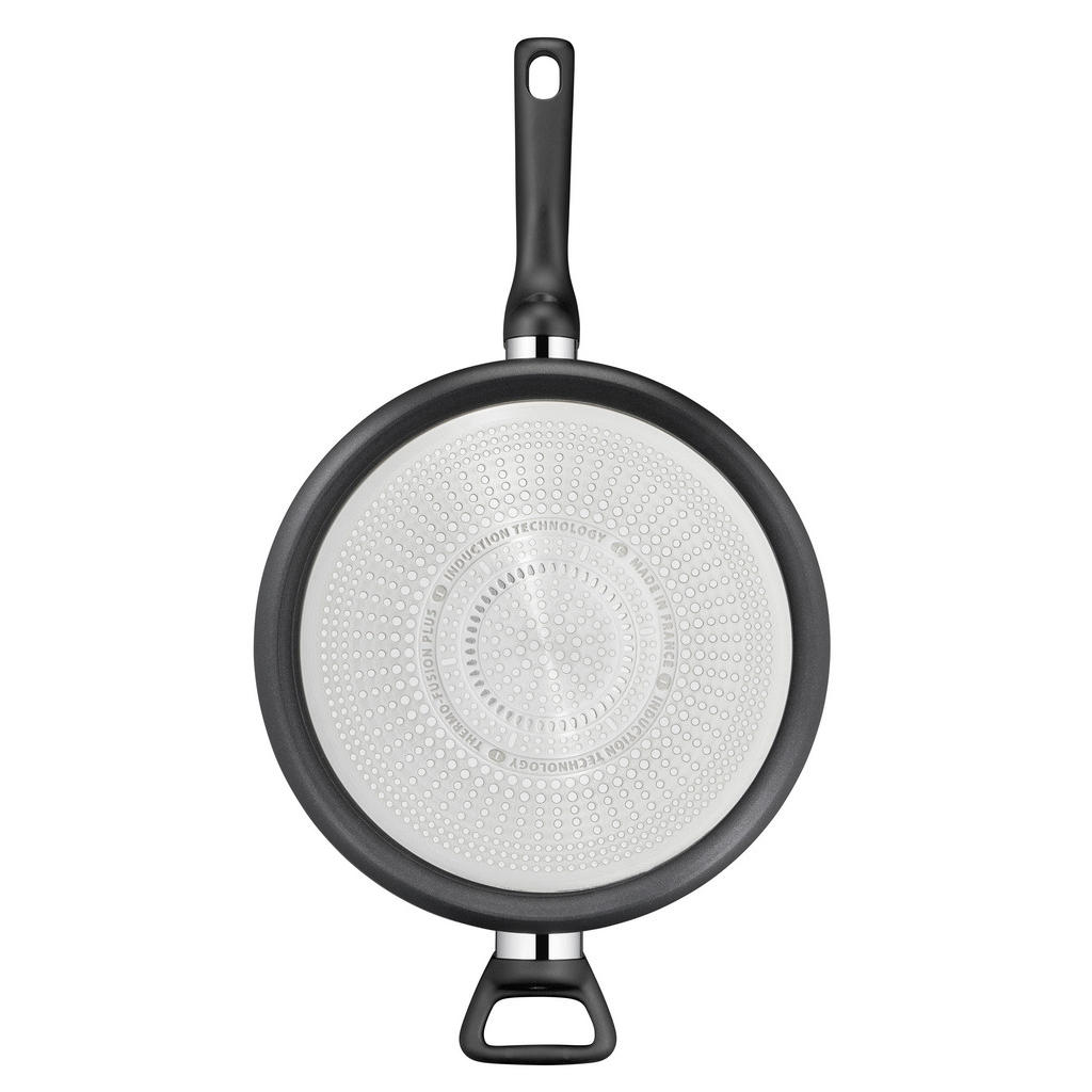Thumbnail - Tefal Pfanne Hard Titanium Pro, Schwarz, Metall, rund, 29.4x11.7x53.8 cm, backofengeeignet, Kochen, Pfannen, Bratpfannen