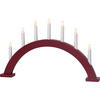 LED-DEKOLEUCHTE  - Rot/Weiß, Basics, Holz/Kunststoff (57/6/34cm) - Eglo
