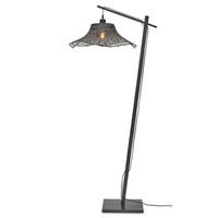 STEHLEUCHTE 77/50/150 cm    - Schwarz, Trend (77/50/150cm) - Good & Mojo