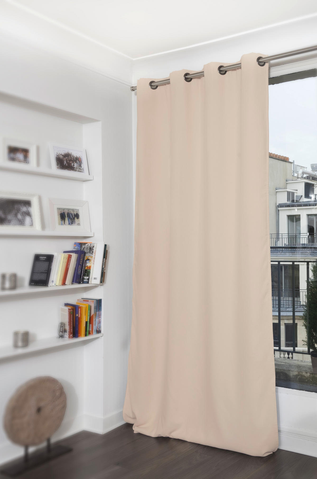 VERDUNKELUNGSVORHANG - Beige, Basics, Textil (140/260cm)