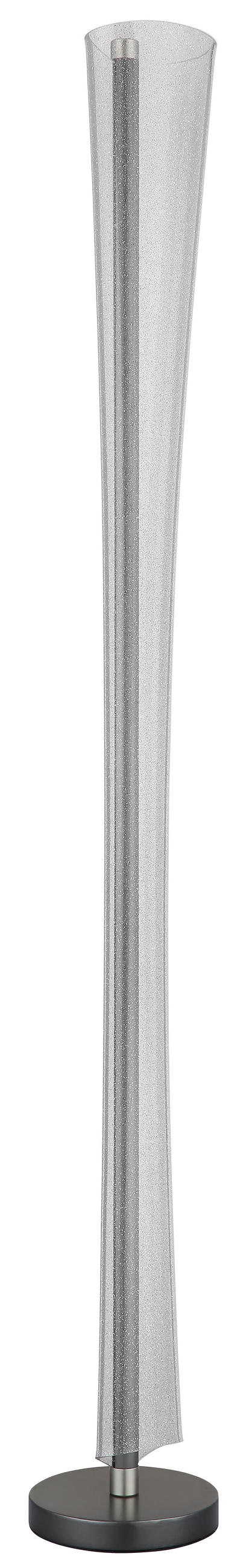 LED-STEHLEUCHTE 20/155 cm    - Klar/Anthrazit, Design, Kunststoff/Metall (20/155cm) - Globo