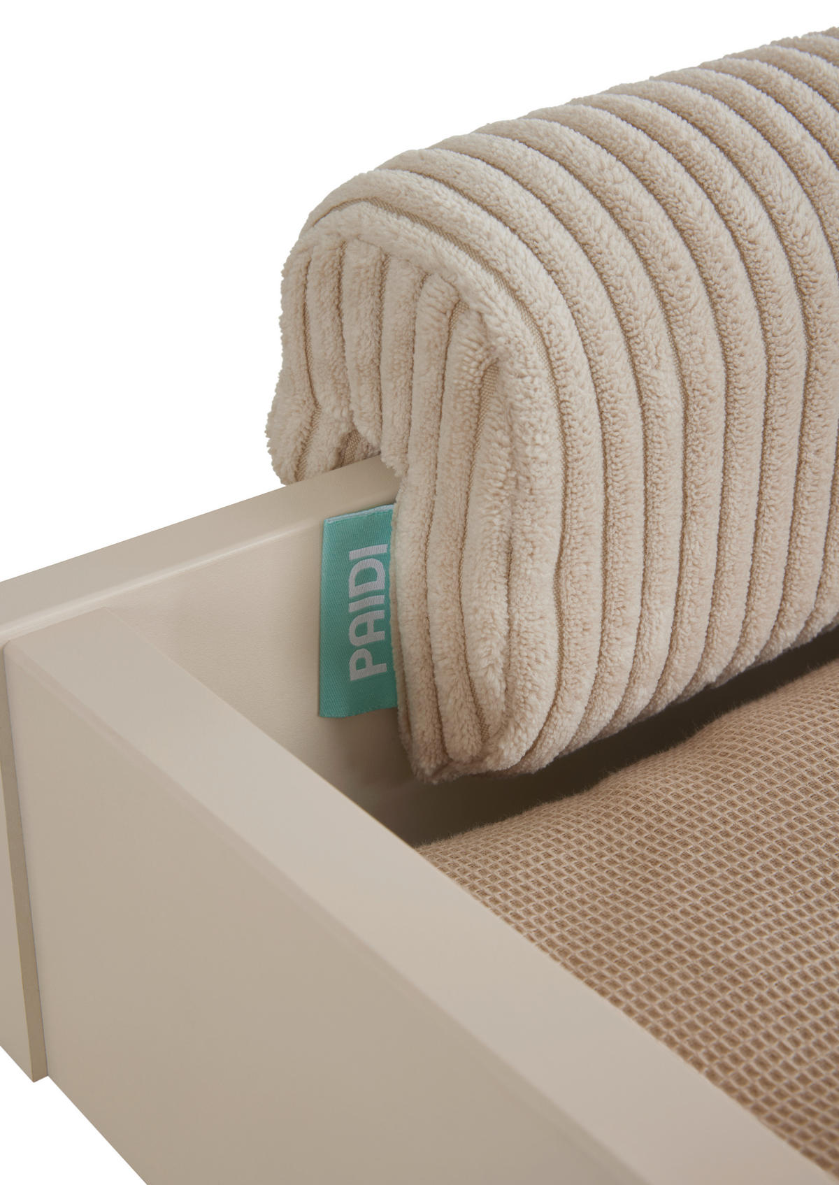 WICKELKOMMODENKOPFSCHUTZ  - Beige, Basics, Textil (78/12/7cm) - Paidi