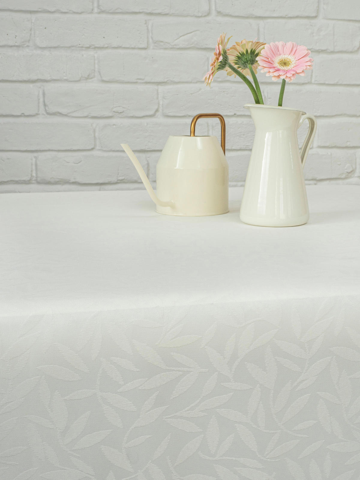 ASZTALTERÍTŐ 140/220 cm   - ekrü, Basics, textil (140/220cm)