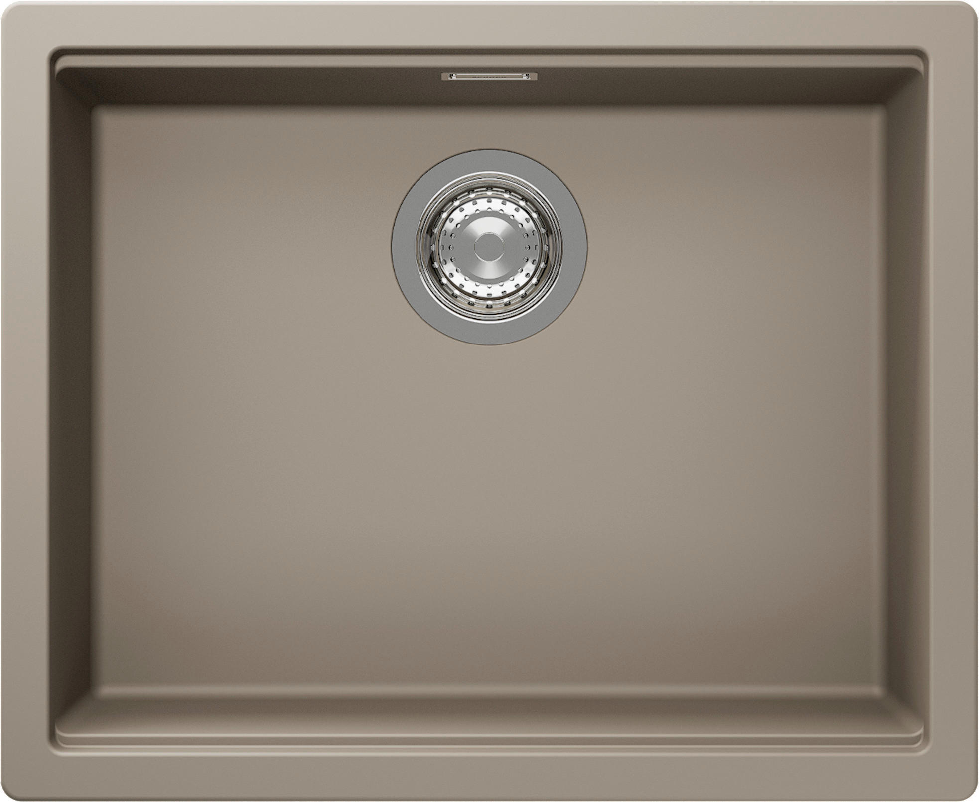 SPÜLE KIRN100LFBTWI  - Beige, Basics, Stein (55,6/28,9/45,6cm) - Schock