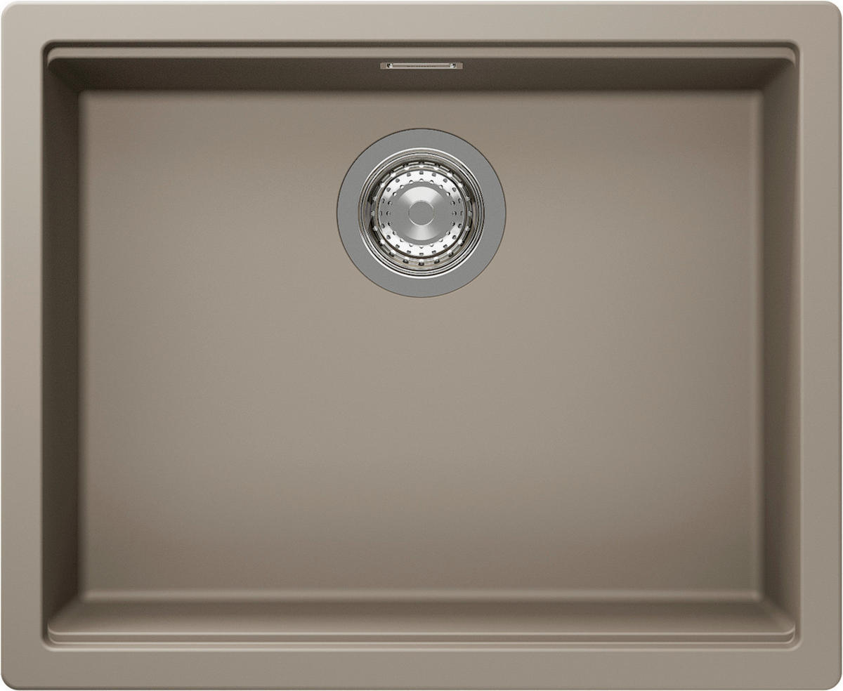 SPÜLE KIRN100LFBTWI  - Beige, Basics, Stein (55,6/28,9/45,6cm) - Schock