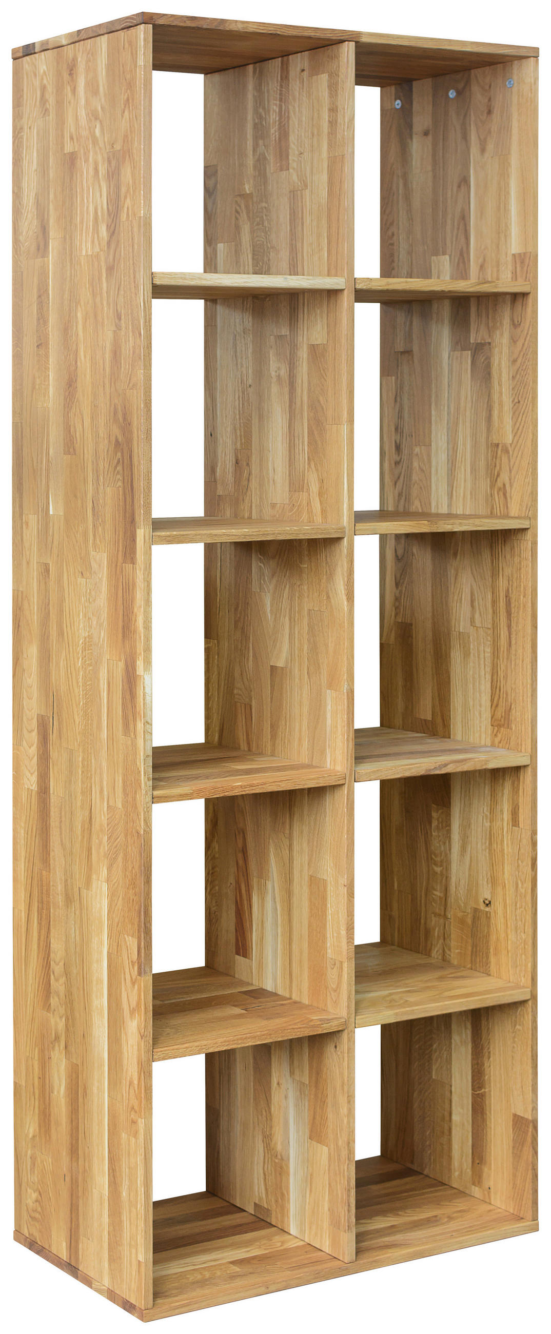 REGAL 75,4/186/35 cm barve hrasta  - barve hrasta, Natur, les (75,4/186/35cm) - Livetastic