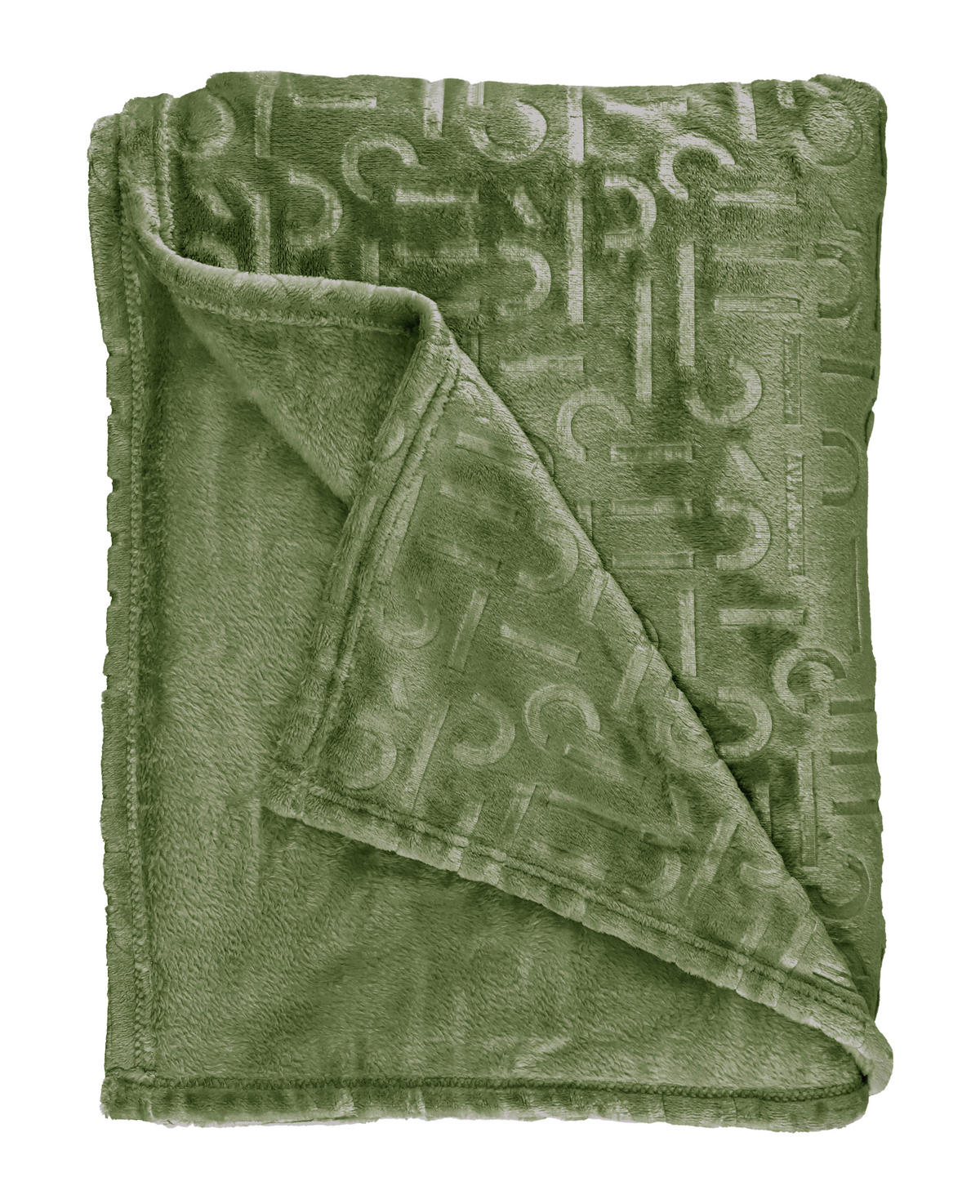 PLAID E-Scatter forestgreen 140/190 cm  - Waldgrün/Grün, Design, Textil (140/190cm) - Esprit