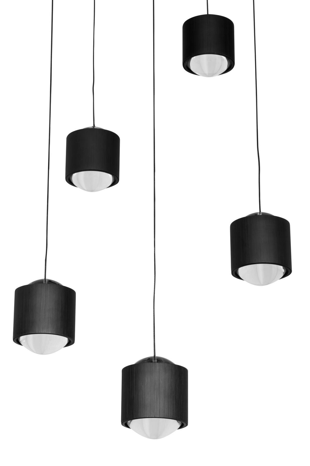 LED-HÄNGELEUCHTE 34/170 cm    - Schwarz, Design, Kunststoff/Metall (34/170cm) - Novel