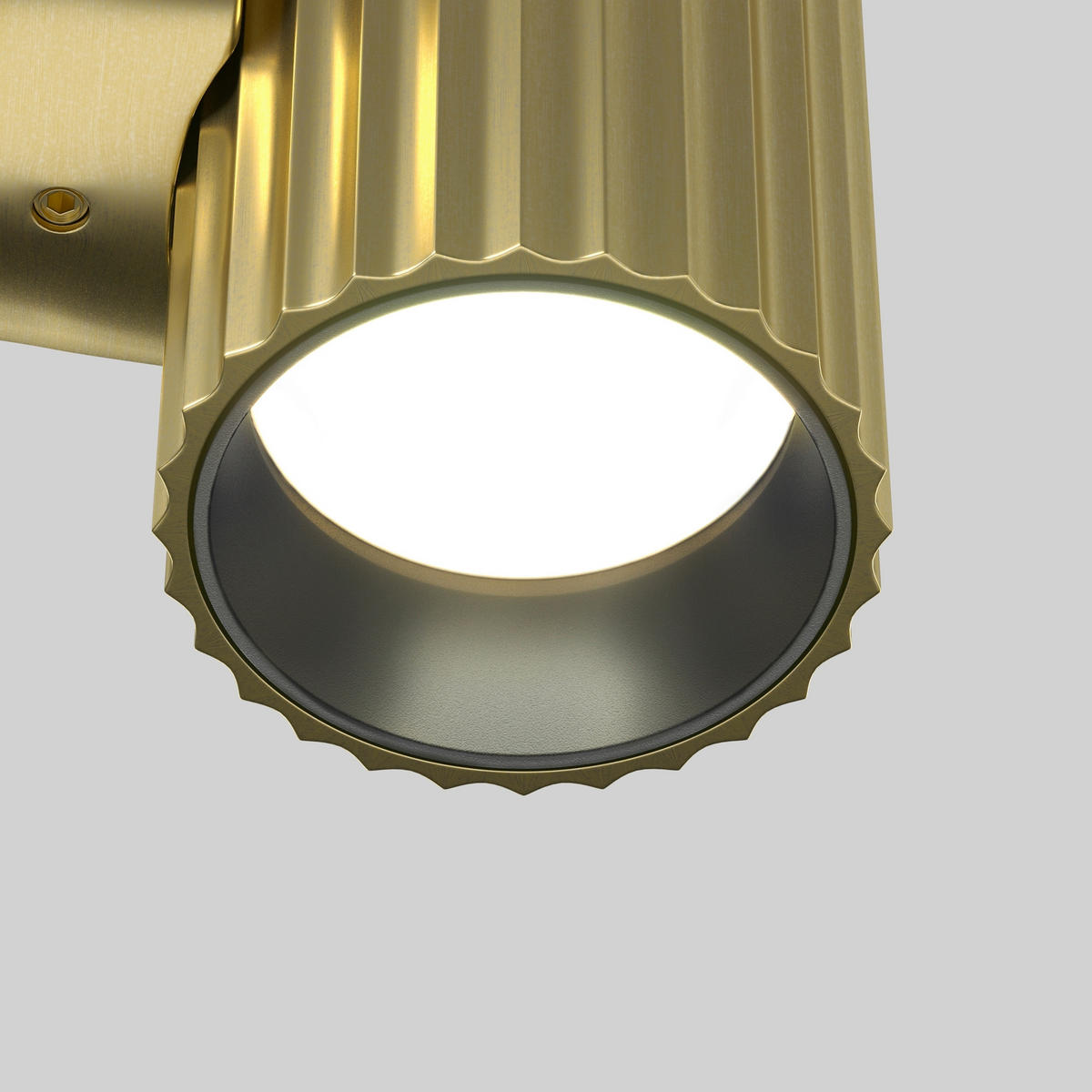 WANDLEUCHTE Calipso 5.6/10 cm  - Messingfarben, Design, Metall (5.6/10cm) - MAYTONI