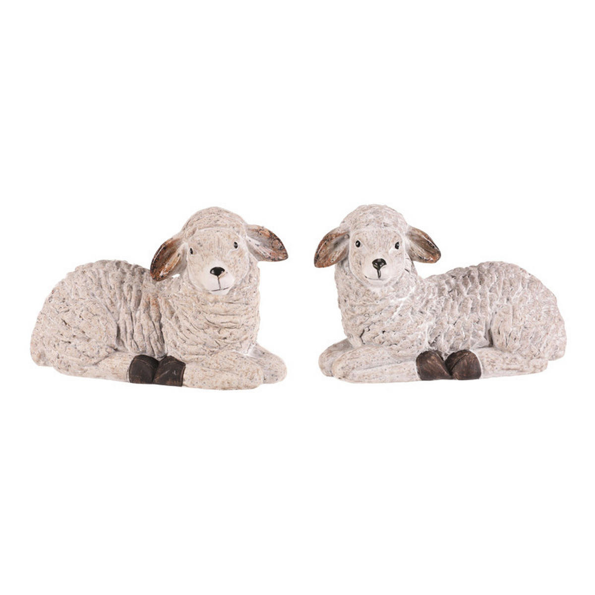 DEKORAČNÍ ZVÍŘÁTKO - krémová, Basics, keramika (16/12/8cm)