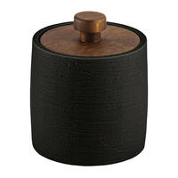 POSUDA ZA VATU - braon/crna, Osnovno, plastika/prirodni materijali (9,1/11,2cm) - Kleine Wolke