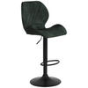 BARHOCKER in Metall, Textil Anthrazit, Schwarz  - Anthrazit/Schwarz, MODERN, Textil/Metall (42/96-117/51cm) - Boxxx
