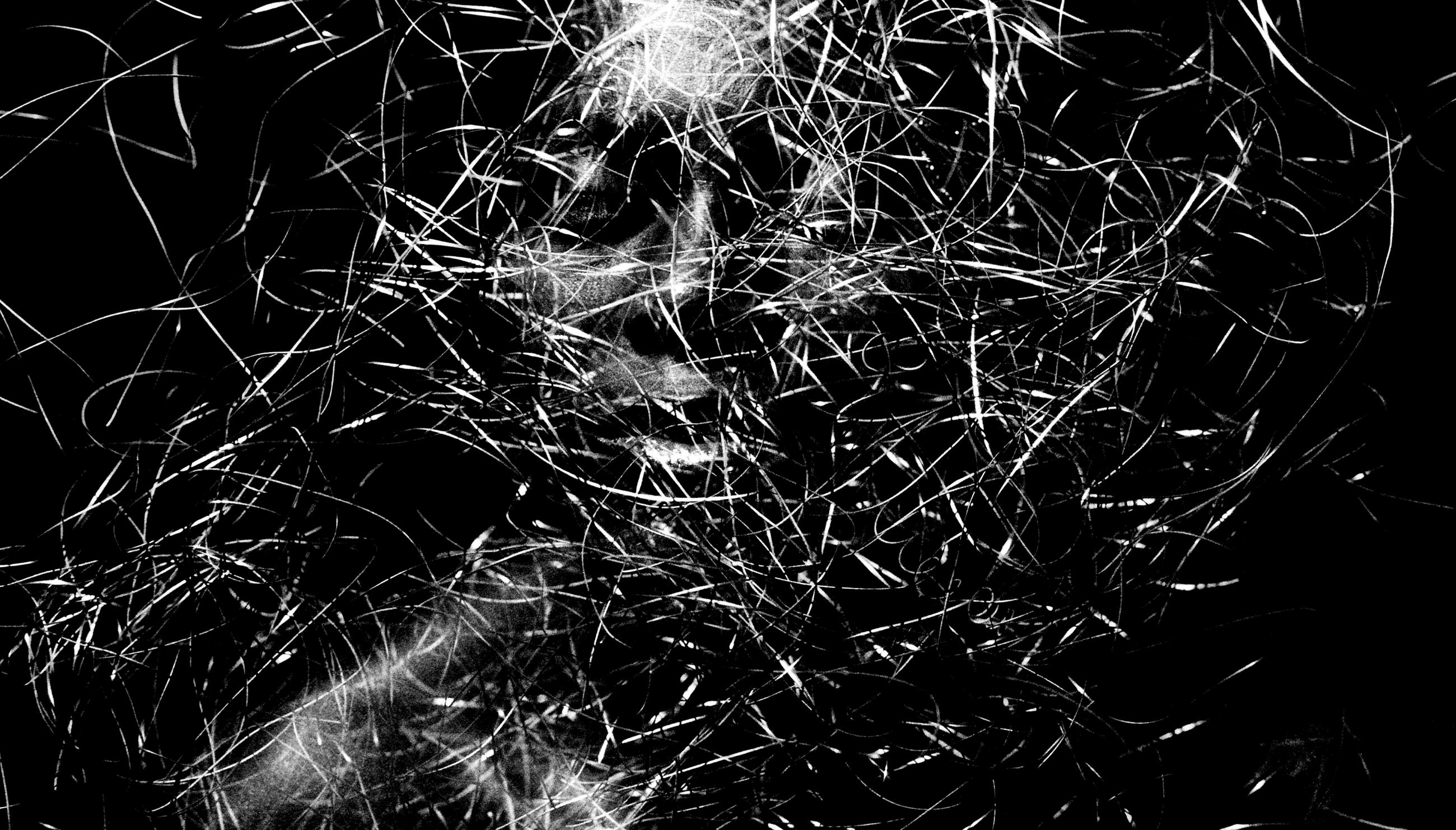 Wandkraft Bild Angèle Etoundi Essamba Schwarz 118x70x10 cm