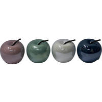 DEKOAPFEL - Blau/Pink, Basics, Keramik (8,5/8cm)